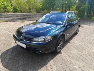 2005 Renault Laguna II Рестайлинг, зелёный, 500000 рублей, вид 1