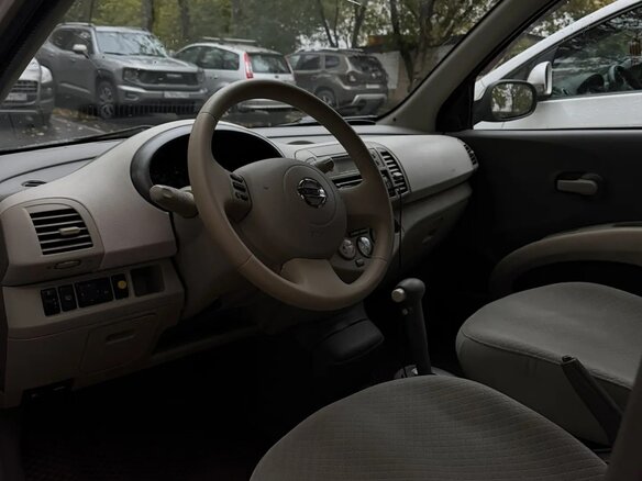 2005 Nissan Micra III (K12), бежевый, 450000 рублей - вид 5