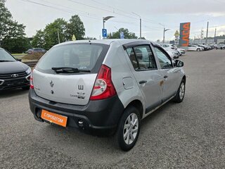 2012 Renault Sandero I, серебристый, 299000 рублей, вид 4