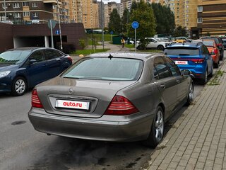 2004 Mercedes-Benz S-Класс 500 7-speed IV (W220) Рестайлинг, коричневый, 600000 рублей, вид 2