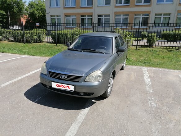 2008 Lada (ВАЗ) Priora I, серый, 170000 рублей - вид 1
