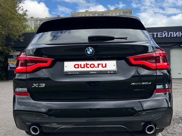2019 BMW X3 30d xDrive III (G01), чёрный - вид 5