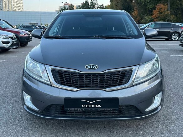 2012 Kia Rio 5-speed III, серый, 630000 рублей - вид 1