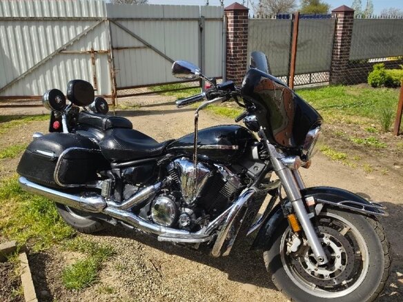 2007 Yamaha XVS1300, чёрный, 600000 рублей - вид 7