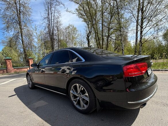 2011 Audi A8 Long III (D4), чёрный, 1220000 рублей - вид 5