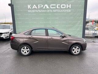 2016 Lada (ВАЗ) Vesta I, коричневый, 667000 рублей, вид 4