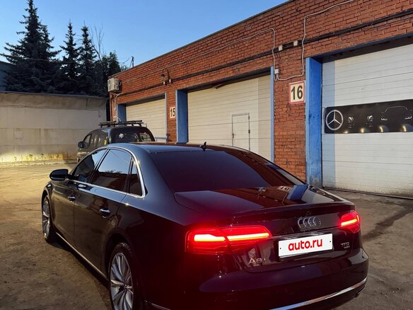 2014 Audi A8 Long III (D4) Рестайлинг, чёрный, 2300000 рублей - вид 16