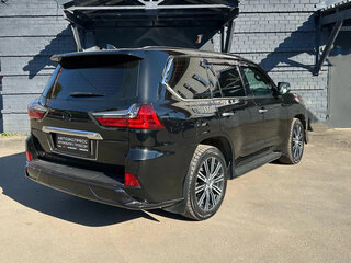 2017 Lexus LX 570 III Рестайлинг 2, чёрный, 7100000 рублей, вид 5
