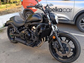 2023 Kawasaki EN650 Vulcan S, чёрный, 699000 рублей, вид 3