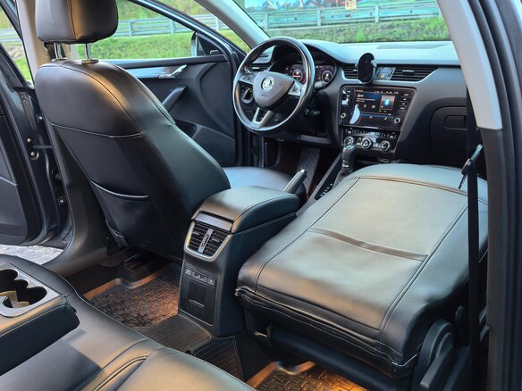 2019 Skoda Octavia III (A7) Рестайлинг, серый - вид 22
