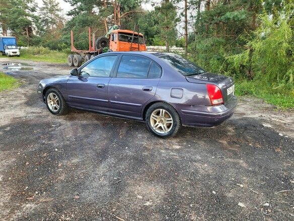 2002 Hyundai Elantra III (XD), фиолетовый - вид 7