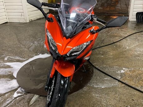 2017 Kawasaki Ninja 650, оранжевый, 690000 рублей, вид 2