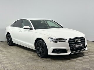 2014 Audi A6 IV (C7), белый, 1557900 рублей, вид 1