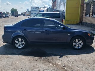 2008 Mitsubishi Lancer X, синий, 565000 рублей, вид 3