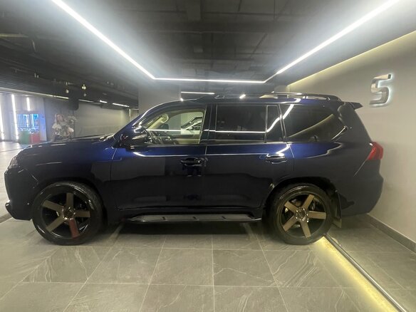 2016 Lexus LX 450d III Рестайлинг 2, синий - вид 4
