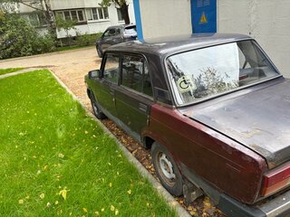2009 Lada (ВАЗ) 2107, коричневый, 75000 рублей, вид 4