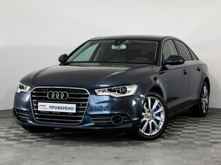 2011 Audi A6 IV (C7), синий, 1567180 рублей, вид 1