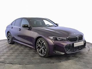 2025 BMW 3 серии Long 330Li VII (G2x) Рестайлинг 2, фиолетовый, 5850000 рублей, вид 3