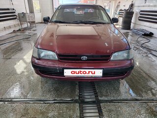 1995 Toyota Carina E, красный, 150000 рублей, вид 1