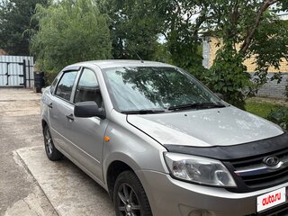 2014 Lada (ВАЗ) Granta I, серебристый, 250000 рублей, вид 1