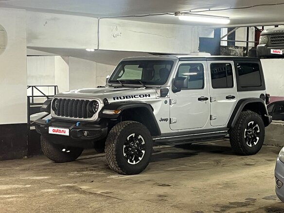 2024 Jeep Wrangler 4xe IV (JL) Рестайлинг, серебристый, 5999999 рублей - вид 11