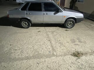 2002 Lada (ВАЗ) 21099, серебристый, 75000 рублей, вид 4