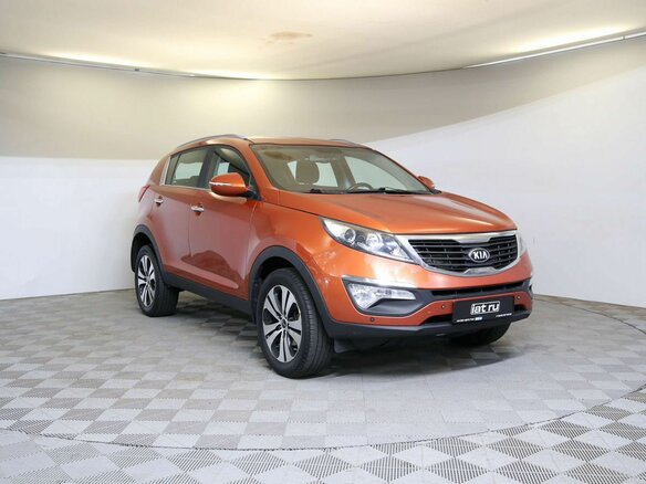 2013 Kia Sportage III, оранжевый - вид 2