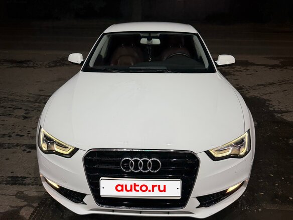 2012 Audi A5 I (8T) Рестайлинг, белый - вид 3