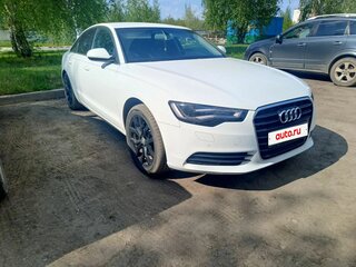 2011 Audi A6 IV (C7), белый, 1390000 рублей, вид 4