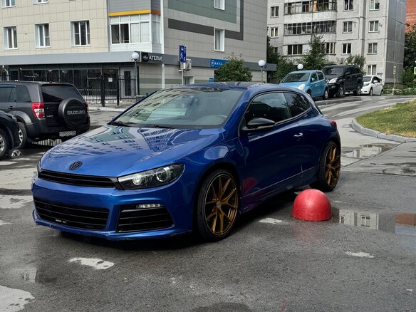 2014 Volkswagen Scirocco III, синий, 1200000 рублей - вид 4