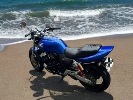 2008 Honda CB 400N, синий, 550000 рублей, вид 4