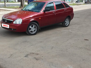 2008 Lada (ВАЗ) Priora I, красный, 365000 рублей, вид 1