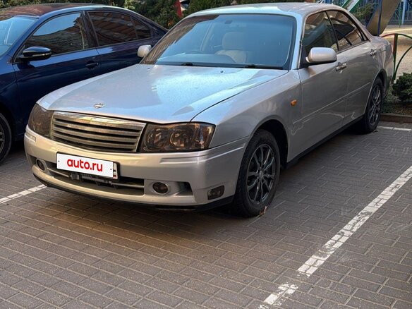 2003 Nissan Gloria XI (Y34), серебристый