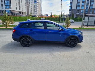 2022 Lada (ВАЗ) Vesta SW Cross I, синий, 1320000 рублей, вид 4