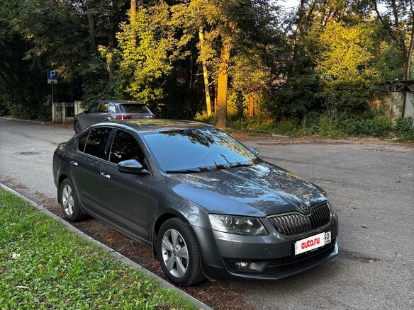 2013 Skoda Octavia III (A7), серый, 1250000 рублей - вид 3