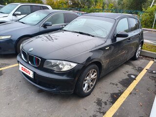 2008 BMW 1 серии 116i I (E81/E82/E87/E88) Рестайлинг, чёрный, 650000 рублей, вид 1