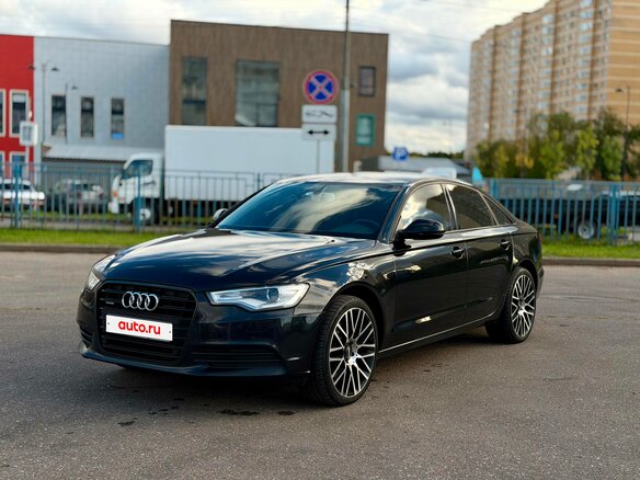 2011 Audi A6 IV (C7), чёрный, 1750000 рублей