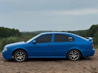 2005 Skoda Octavia I (A4) Рестайлинг, синий, 350000 рублей, вид 5