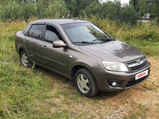 2018 Lada (ВАЗ) Granta I, коричневый, 555000 рублей, вид 3
