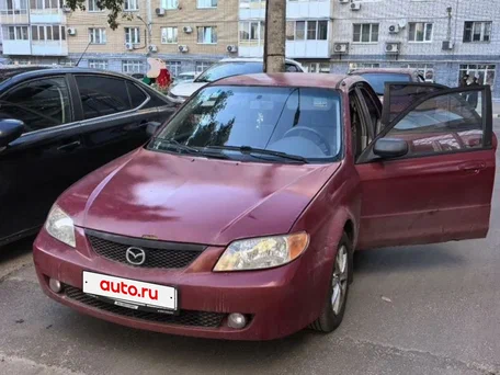 2001 Mazda Protege III (BJ), красный, 215000 рублей, вид 1