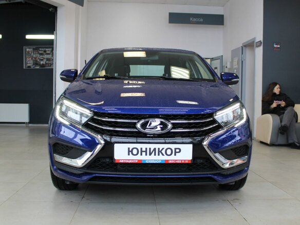 2026 Lada (ВАЗ) Vesta I Рестайлинг (NG), синий - вид 6