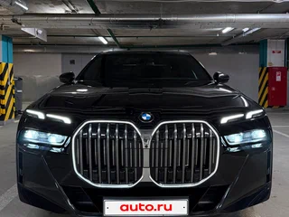 2022 BMW 7 серии 740d xDrive VII (G70), чёрный, 9900000 рублей, вид 1