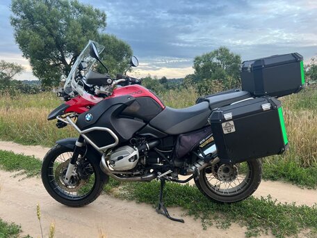 2011 BMW R 1200 GS Adventure, красный, 850000 рублей, вид 4