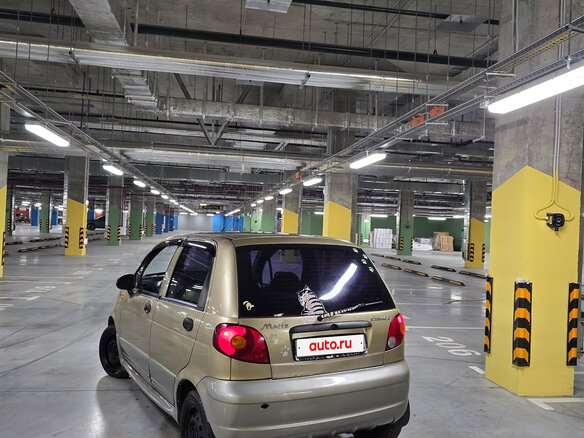 2008 Daewoo Matiz I Рестайлинг, бежевый, 145000 рублей - вид 4