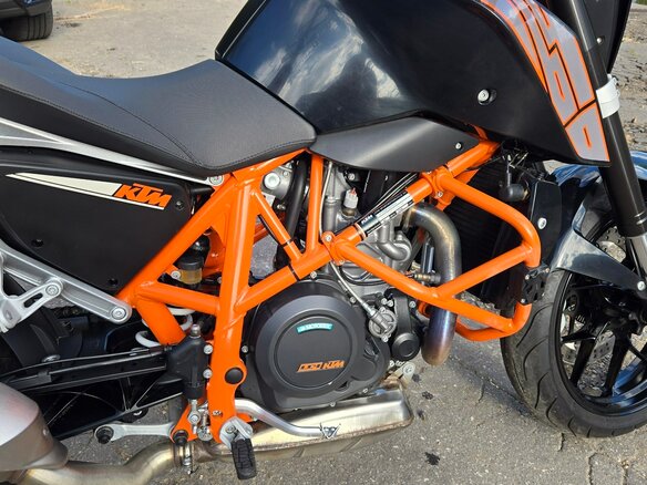2014 KTM 690 Duke, оранжевый, 475000 рублей - вид 8