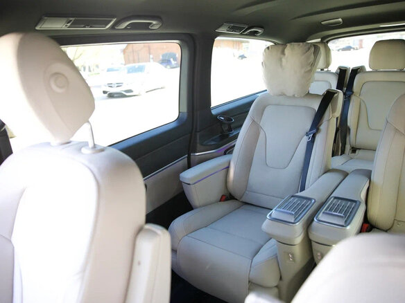 2026 Mercedes-Benz V-Класс Extra Long 300 d экстра длинный III (W447) Рестайлинг 2, серый, 14990000 рублей - вид 22