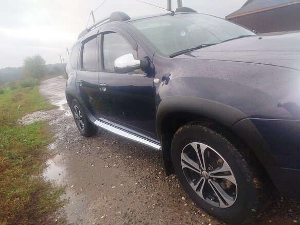 2013 Renault Duster I, синий, 1150000 рублей - вид 6