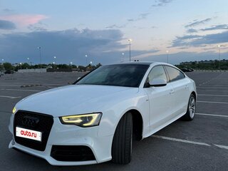 2013 Audi A5 I (8T) Рестайлинг, белый, 1995000 рублей, вид 2
