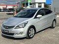 2014 Hyundai Solaris I Рестайлинг, серебристый, 995000 рублей