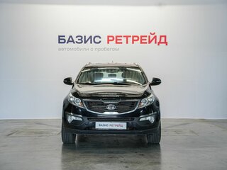2012 Kia Sportage III, чёрный, 1369000 рублей, вид 2